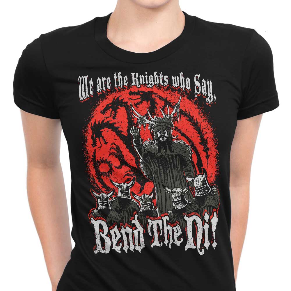 Bend the Ni - Women's Apparel T-Shirts, Hoodie, Sweatshirt | CiraTrend.com (Image 1)