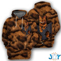 Bengal Cat 3D Hoodie