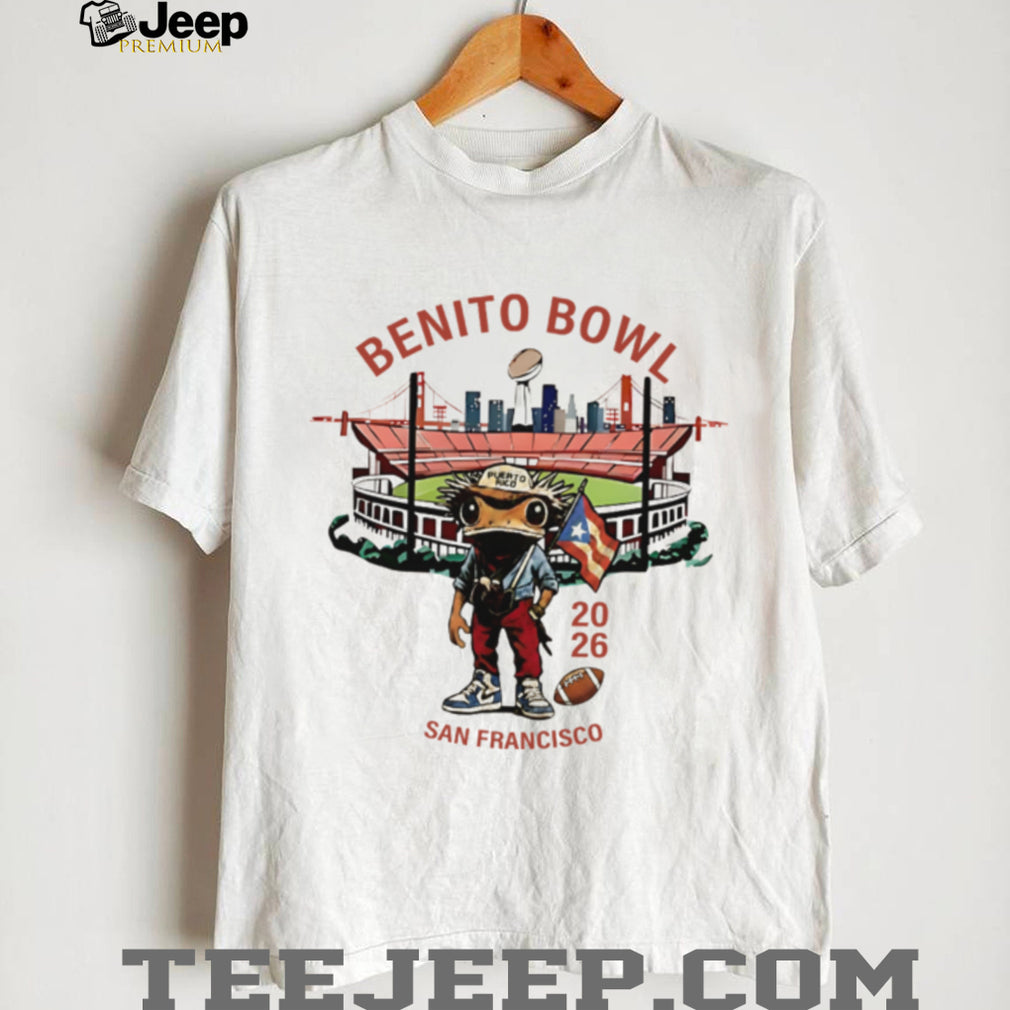 Benito Bowl San Francisco 2026 Puerto Rico Frog Streetwear Tee