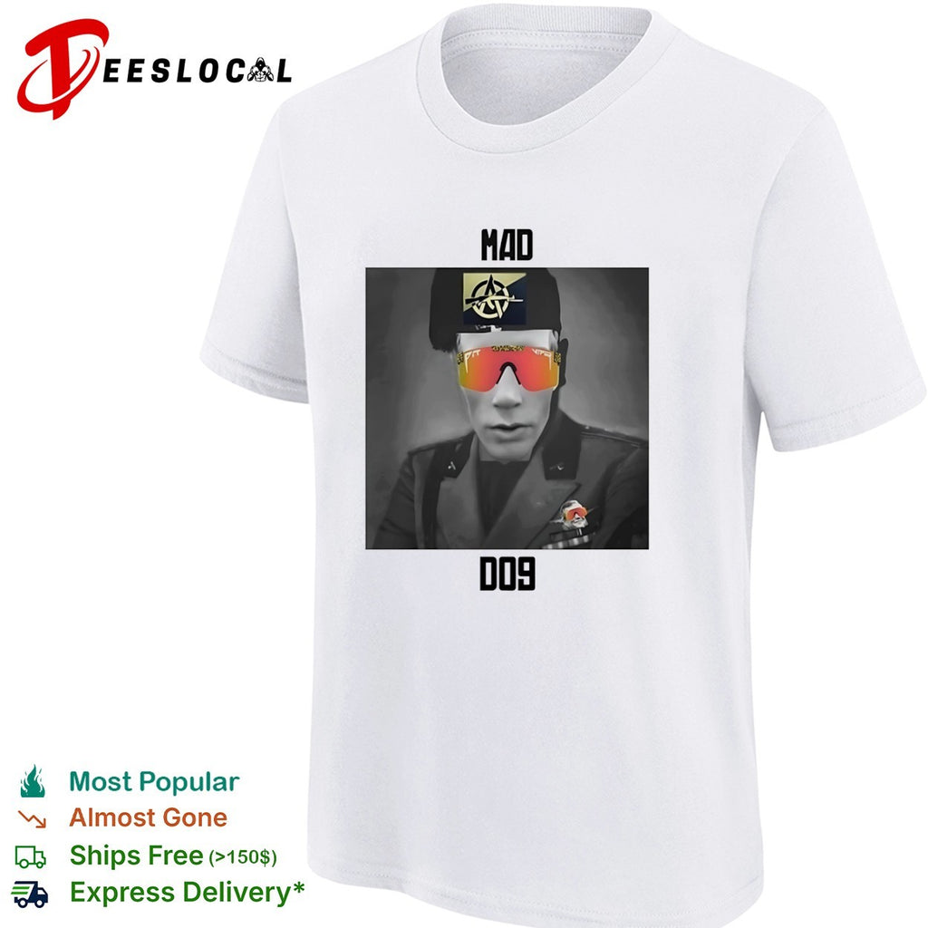Benito Mussolini MAD D09 Anarcho Capitalist Pit Viper Sunglasses shirt