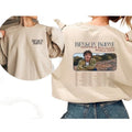 Benson Boone Sweatshirt, Fireworks and Rollerblades World Tour Hoodie, Vintage Concert Shirt Crewneck Sweaters