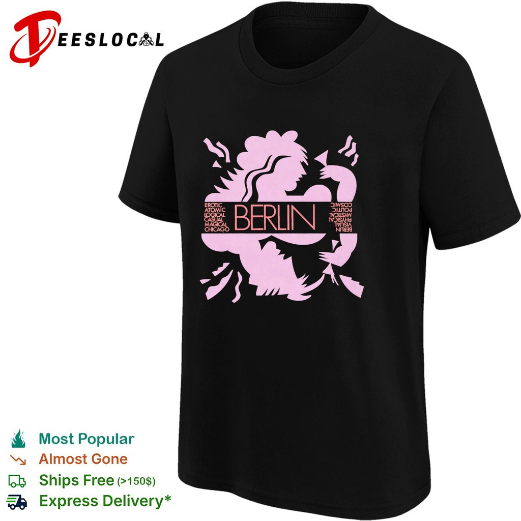 Berlin nightclub abstract shirt