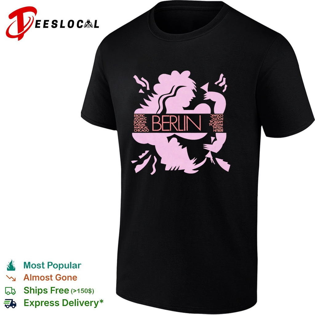 Berlin nightclub abstract shirt