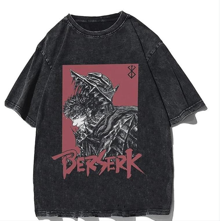 Berserker The Dog With No Pack Vintage Anime All Size T-shirt Menswear Top Underwear Tshirt Hoodie, Sweatshirt