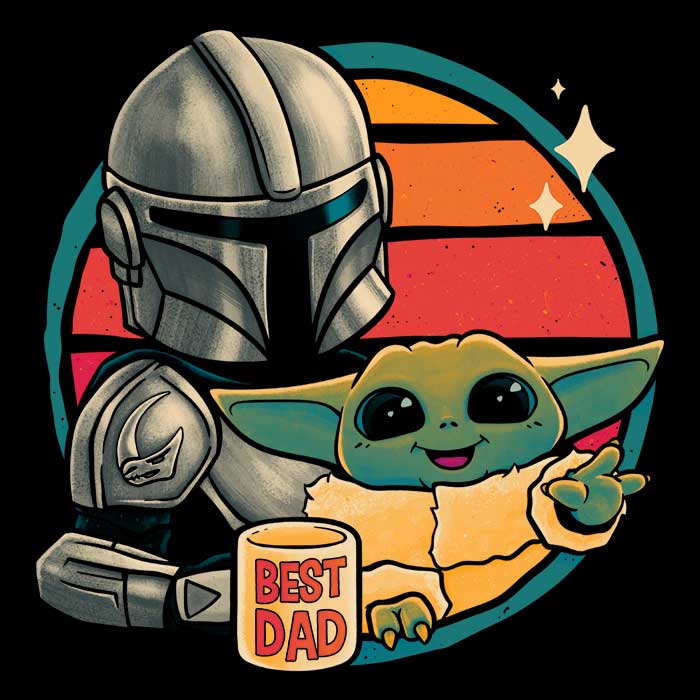 Beskar Dad - Long Sleeve T-Shirt Hoodie, Sweatshirt | CiraTrend.com (Image 2)