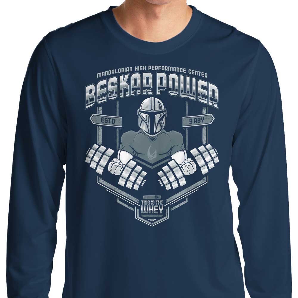 Beskar Power - Long Sleeve T-Shirt Hoodie, Sweatshirt | CiraTrend.com (Image 3)