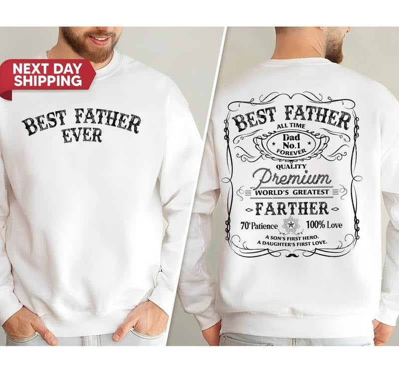 Best Father All Time Shirt Husband Shirt Humor Funny Dad Shirt Father Shirt T-Shirts, Hoodie, Sweatshirt