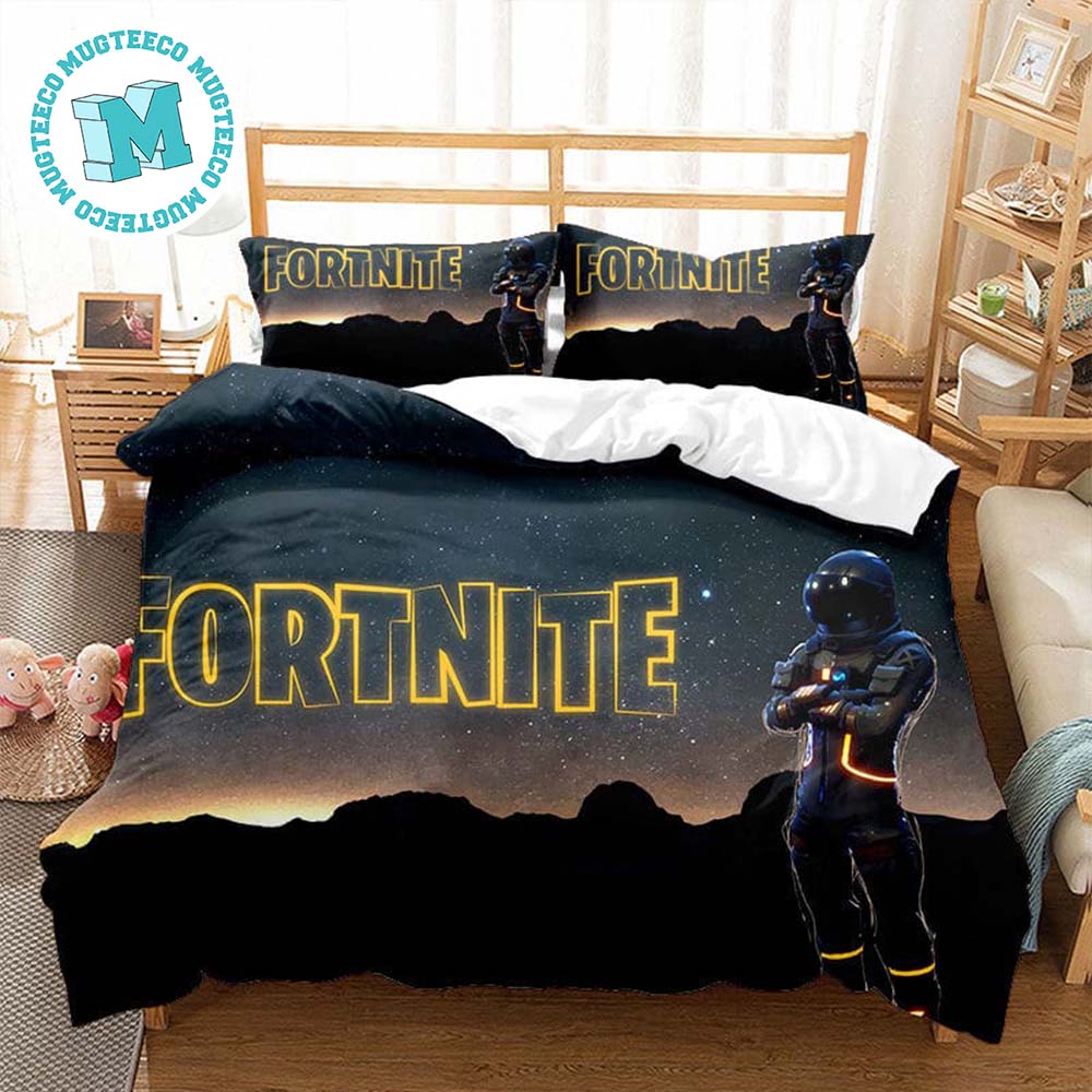 Fortnite Dark Voyager Bedding Set Twin