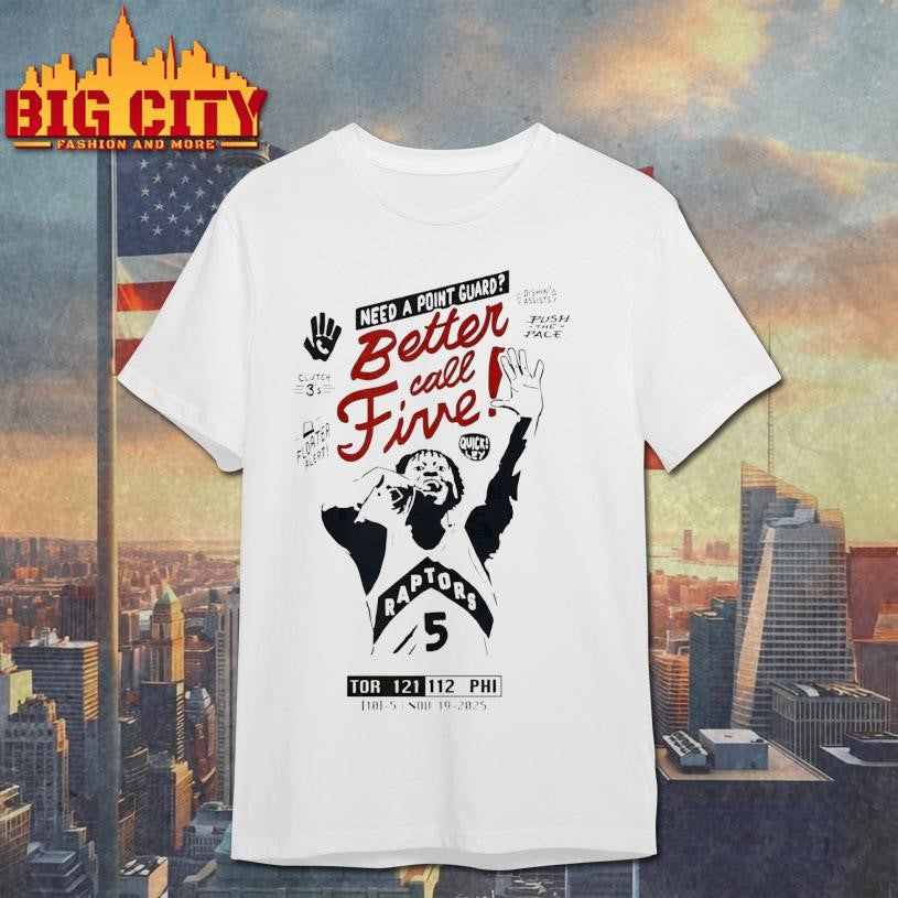 Better Call Five Immanuel Quickley Shirt