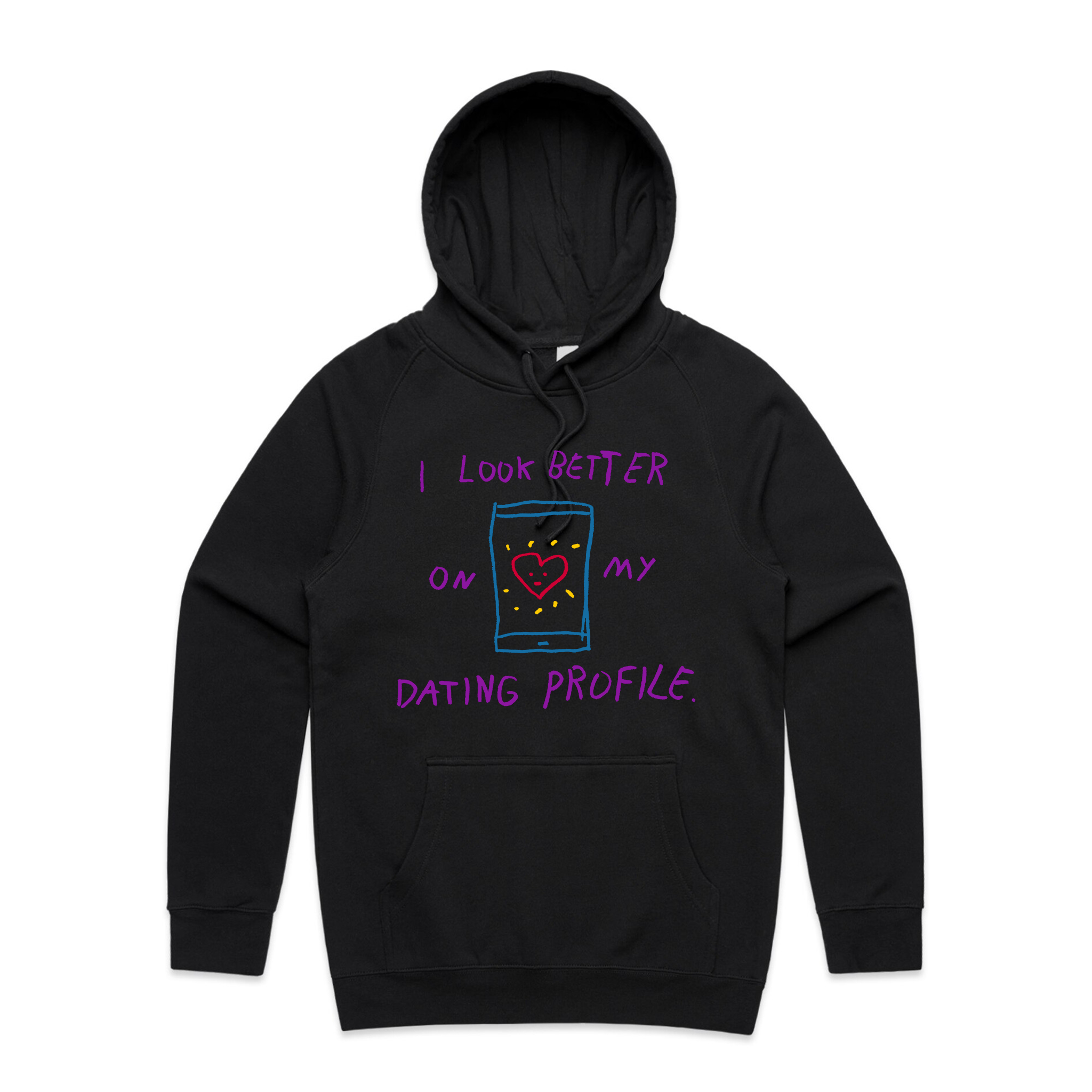 Better On My Dating Profile Hoodie T-Shirts, Sweatshirt | CiraTrend.com (Image 3)