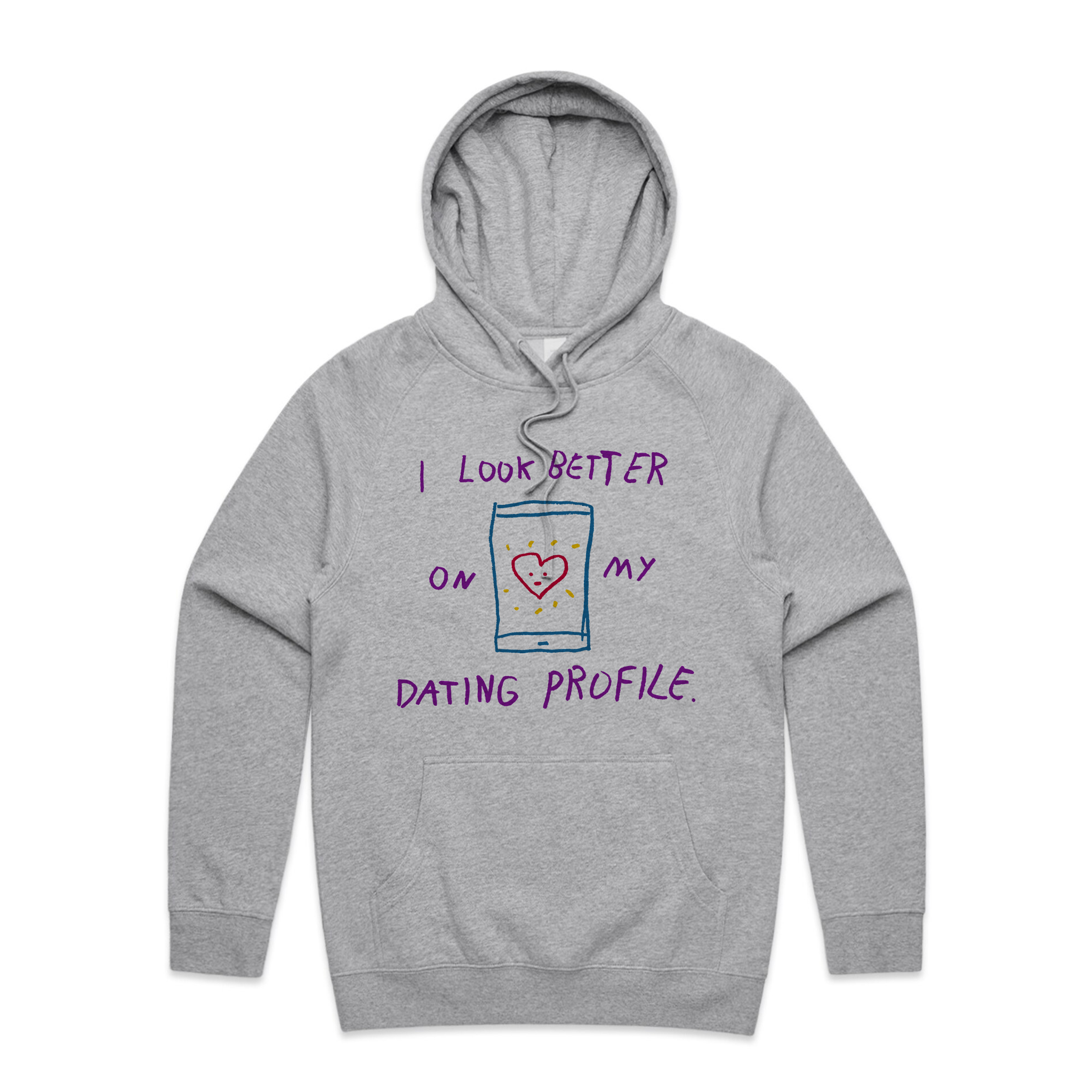 Better On My Dating Profile Hoodie T-Shirts, Sweatshirt | CiraTrend.com (Image 4)
