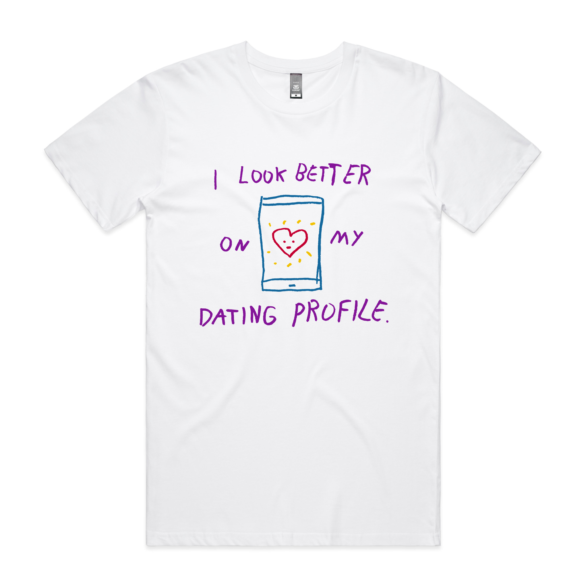 Better On My Dating Profile Tee Hoodie, Sweatshirt | CiraTrend.com (Image 2)