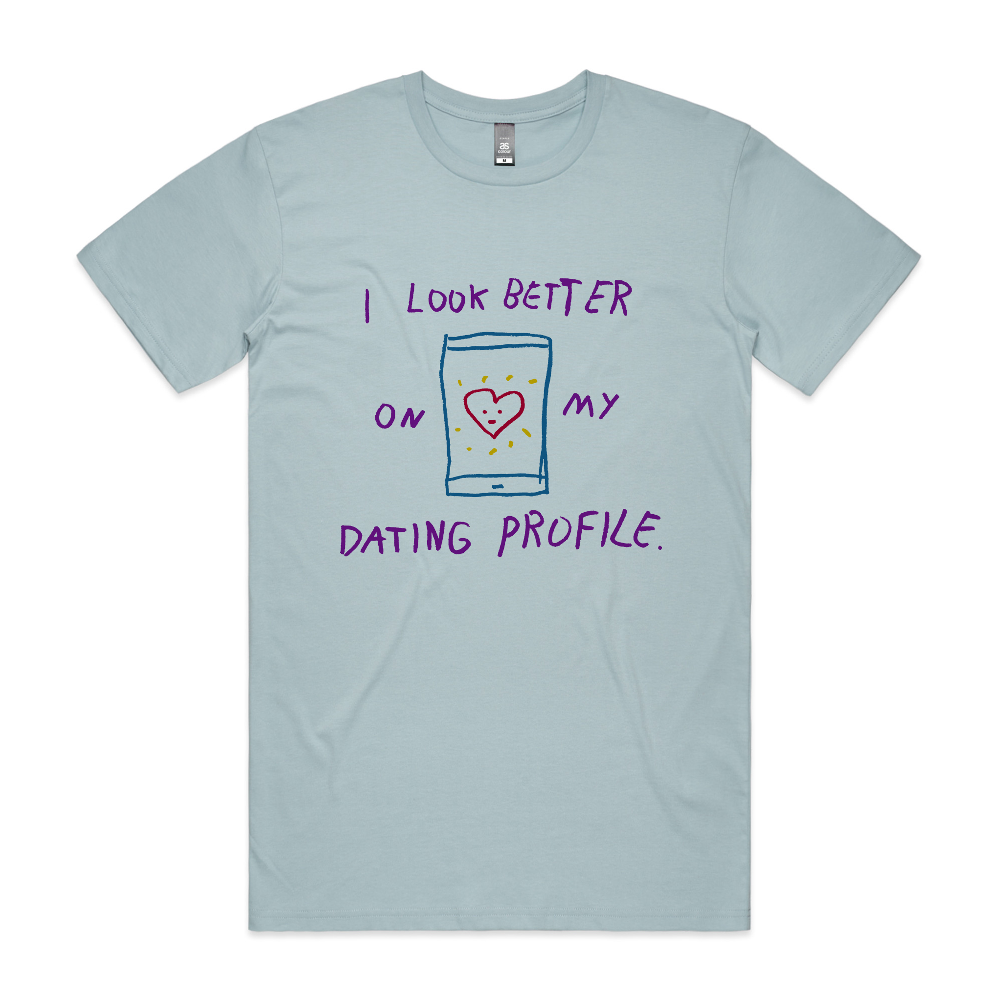 Better On My Dating Profile Tee Hoodie, Sweatshirt | CiraTrend.com (Image 3)