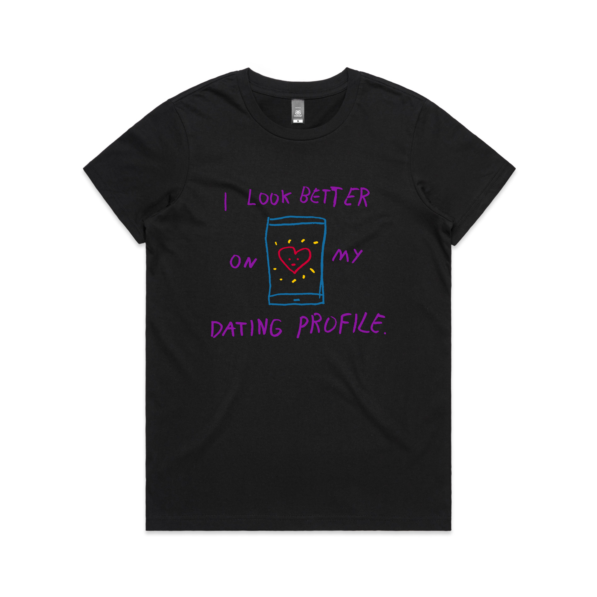 Better On My Dating Profile Tee Hoodie, Sweatshirt | CiraTrend.com (Image 5)