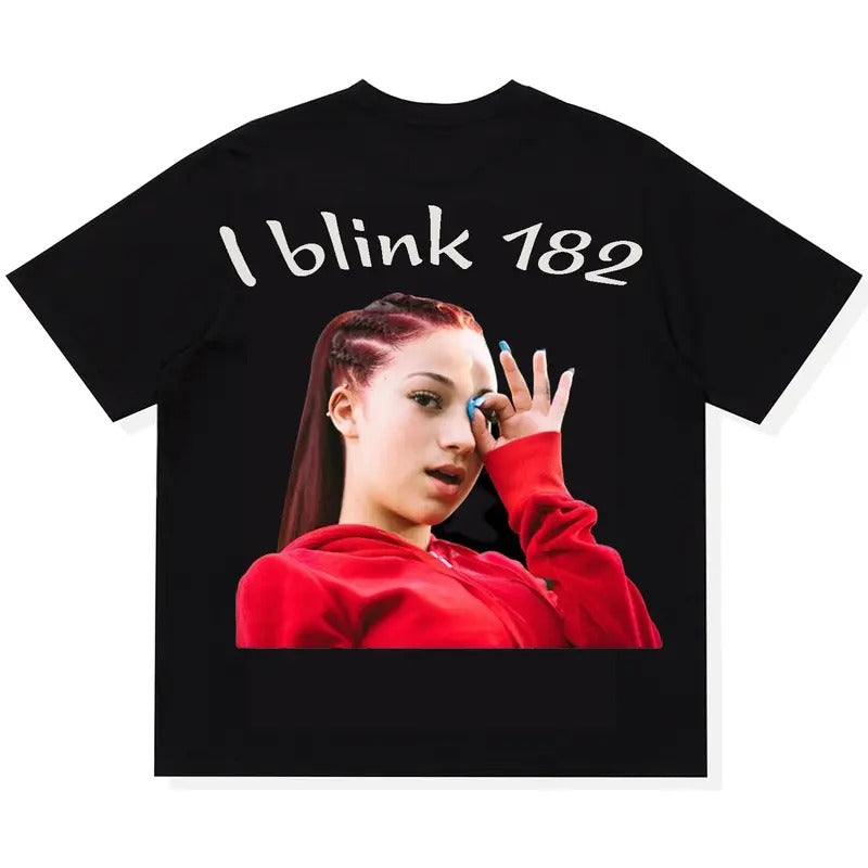 Bhad Bhabie Battle Graphic Tee, Casual Unisex Street Style T-Shirt Hoodie, Sweatshirt | CiraTrend.com
