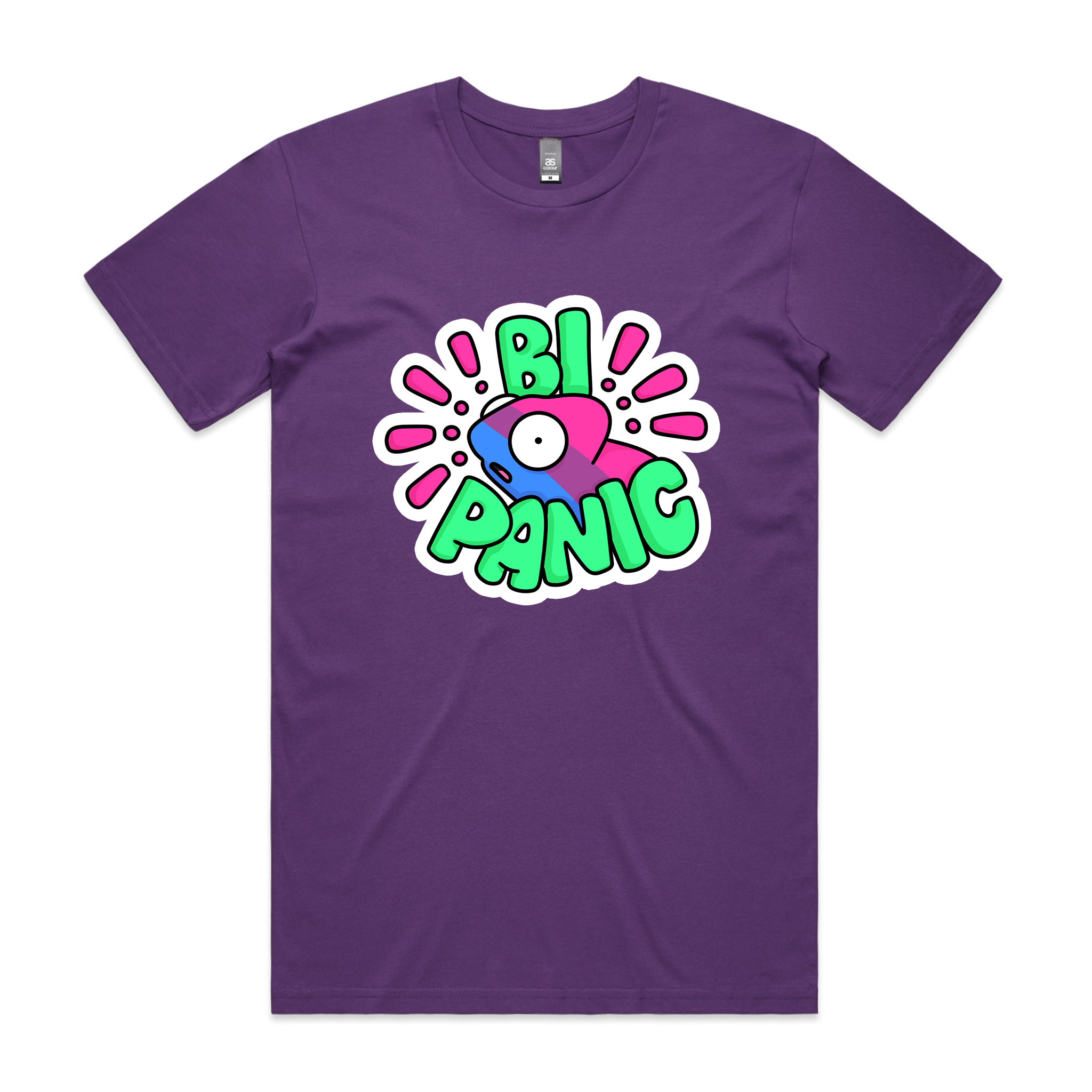 Bi Panic Tee Hoodie, Sweatshirt | CiraTrend.com (Image 2)
