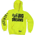 Big Dreams Hoodie | Neon Yellow T-Shirts, Sweatshirt | CiraTrend.com