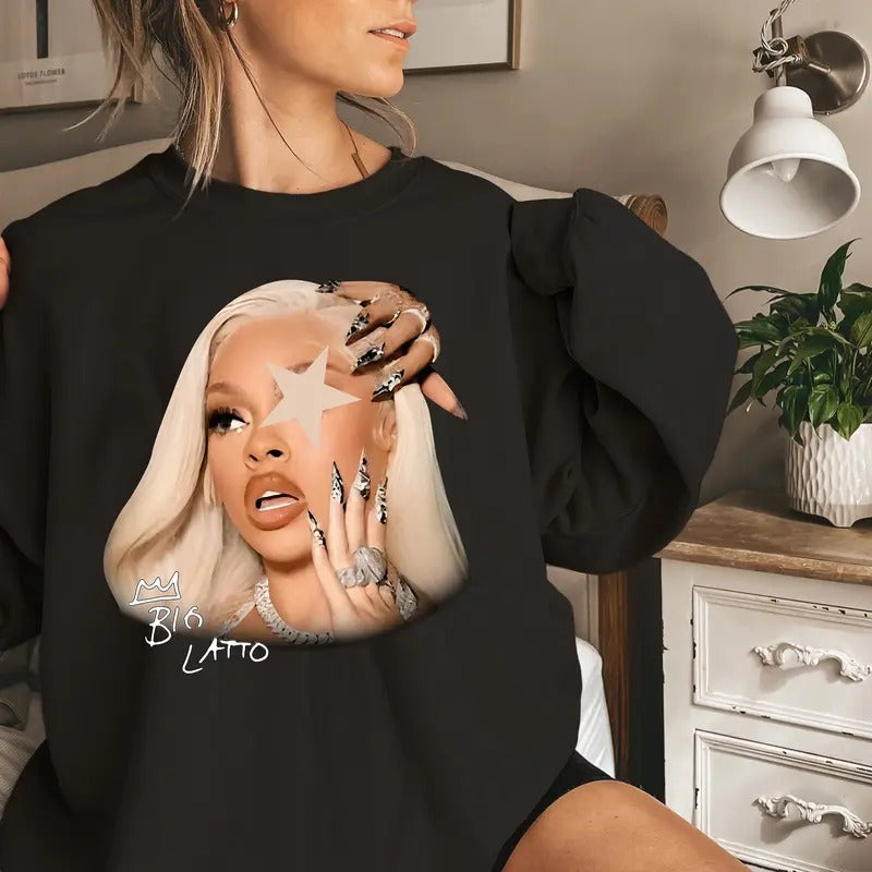 Big Lattoo Iconic Rap Sweatshirt T-Shirts, Hoodie | CiraTrend.com