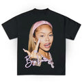 Big Lattooo Pink Graphic T-Shirt, Rap Shirt Cotton Fabric Hoodie, Sweatshirt | CiraTrend.com