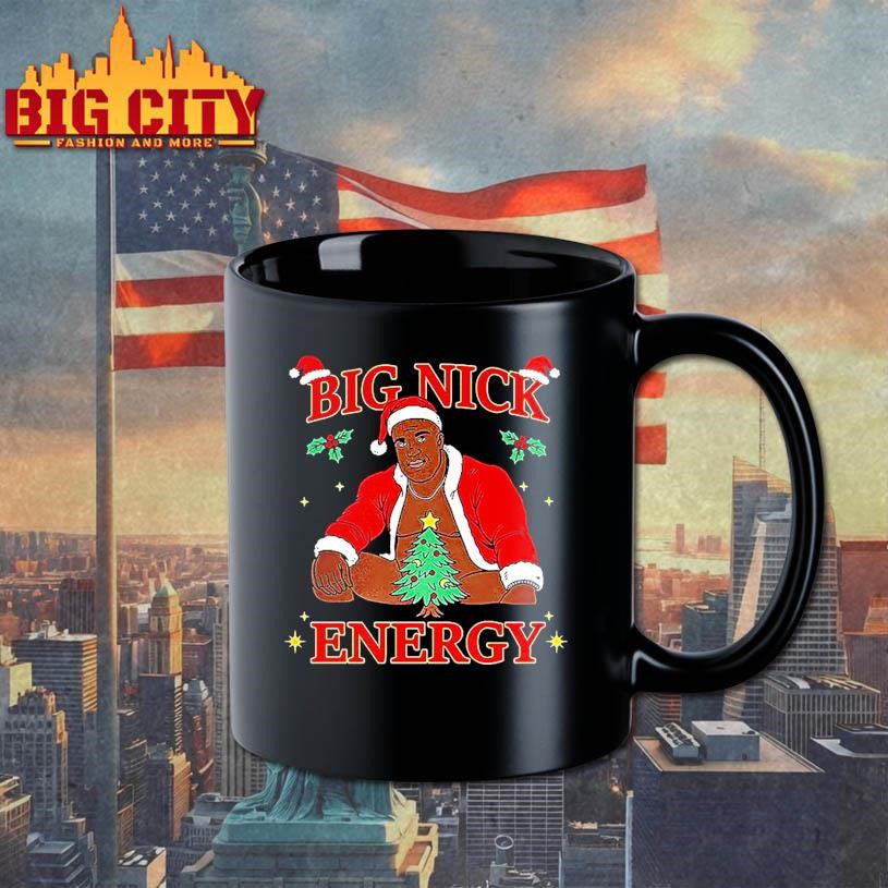 Big Nick Energy Cartoon Christmas Shirt