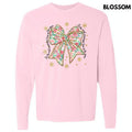 Big Wonderful Time Bow Long Sleeve Comfort Colors T-Shirt 'NLB' Hoodie, Sweatshirt | CiraTrend.com