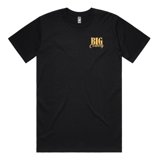 Big Country Festival Black Tee