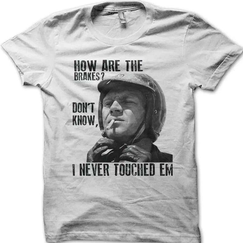 Biker Motorcycle How Are the Brakes Cafe Racer printed t-shirt Hoodie, Sweatshirt | CiraTrend.com