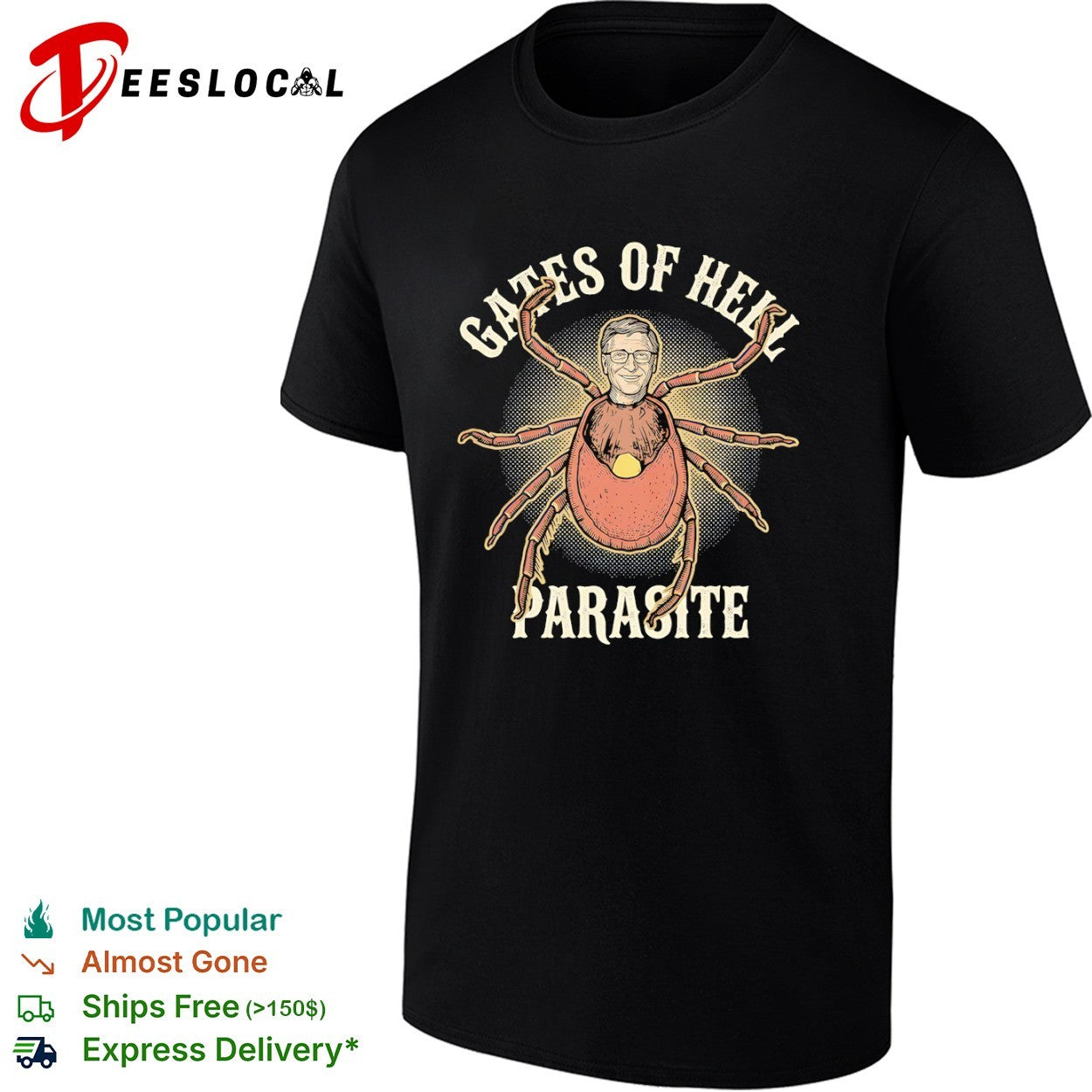 Bill Gates of Hell Parasite shirt