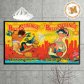 Billy Strings Boston MA 2026 Event Poster At Agganis Arena Night 1 And 2 On July 21 22 2026 Home Decor Poster Canvas