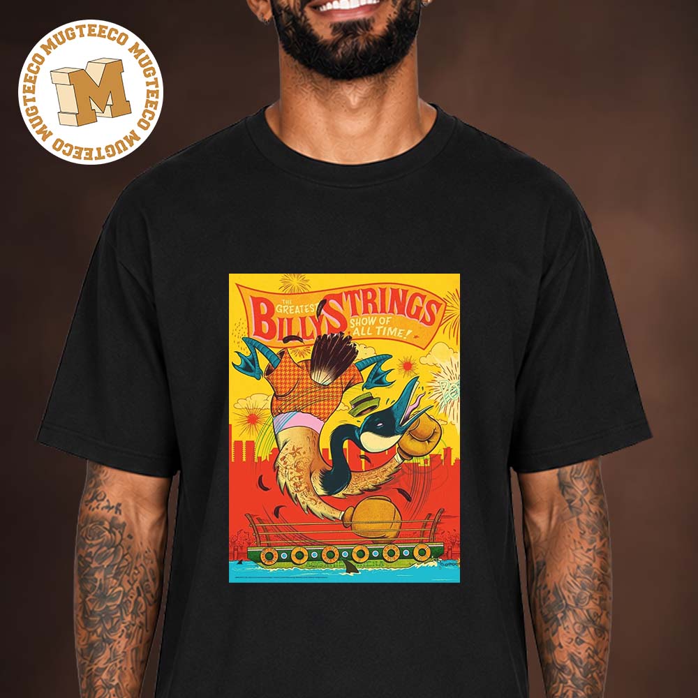 Billy Strings Boston MA 2026 Event Poster At Agganis Arena Night 1 On July 21 And 22 2026 Unisex T Shirt