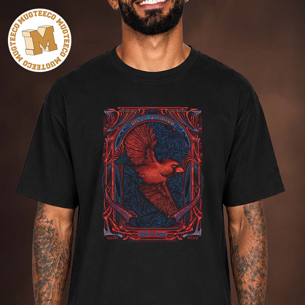 Billy Strings Summer Roanoke 2026 Event Poster At Berglund Center On July 14 2026 Unisex T Shirt