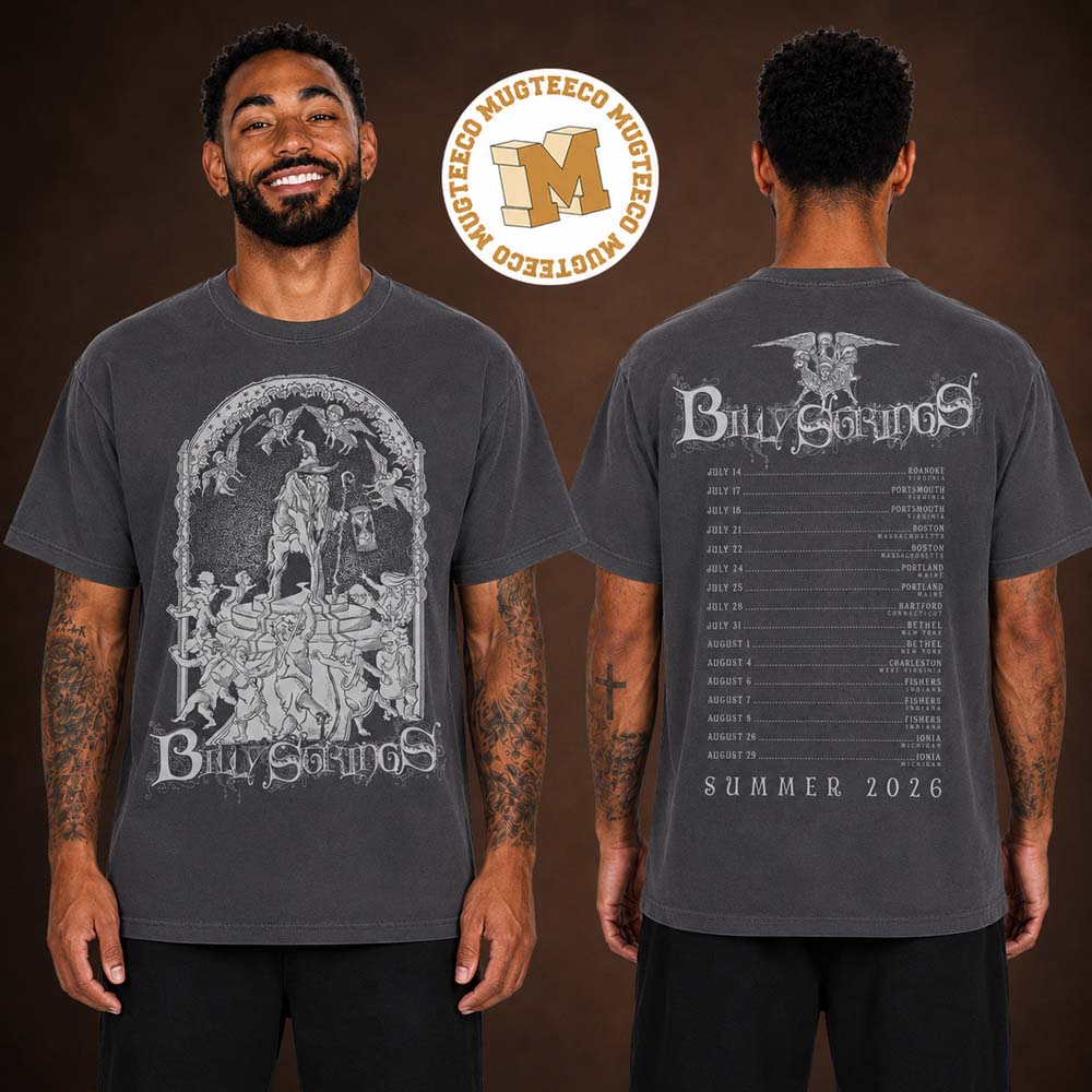 Billy Strings Summer Tour 2026 Father Time T Shirt