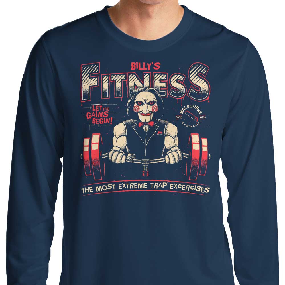 Billy's Fitness - Long Sleeve T-Shirt Hoodie, Sweatshirt | CiraTrend.com (Image 3)