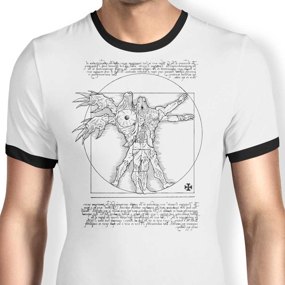 Birkin Vitruvian - Ringer T-Shirt Hoodie, Sweatshirt | CiraTrend.com (Image 1)