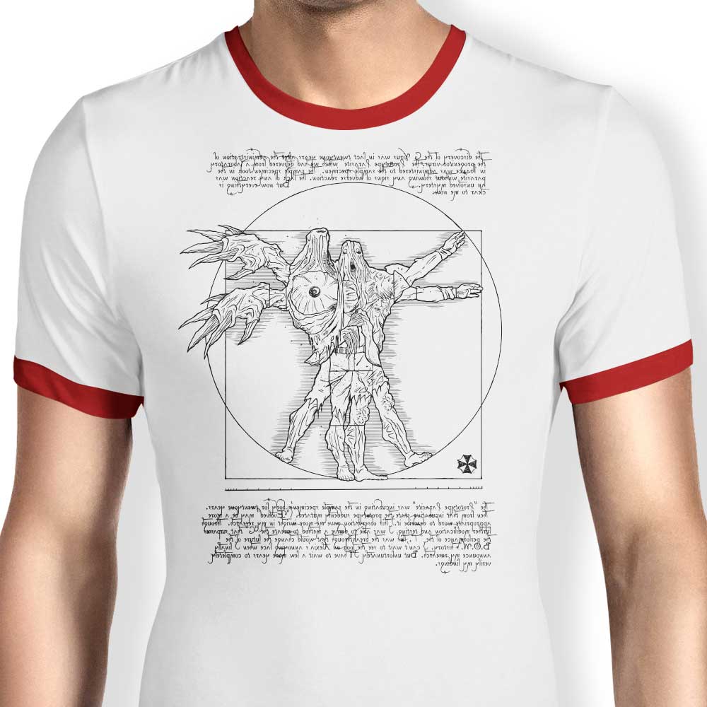 Birkin Vitruvian - Ringer T-Shirt Hoodie, Sweatshirt | CiraTrend.com (Image 3)
