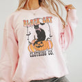 Black Cat Clothing Co Halloween Sweatshirt T-Shirts, Hoodie | CiraTrend.com