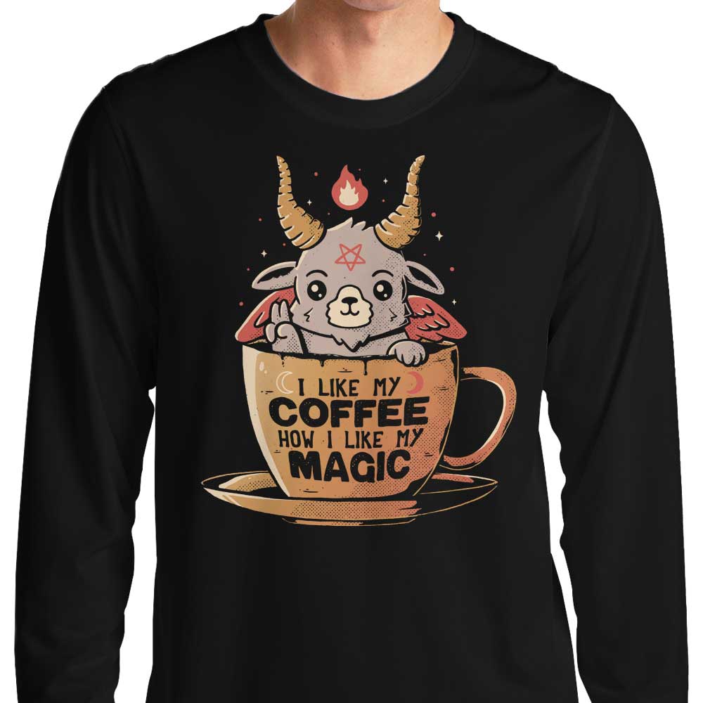Black Coffee - Long Sleeve T-Shirt Hoodie, Sweatshirt | CiraTrend.com (Image 1)