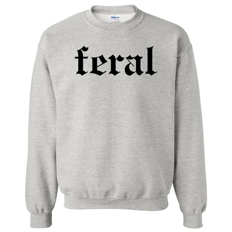 Black FERAL Sweatshirt 'NLB' T-Shirts, Hoodie | CiraTrend.com