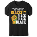 "Black Freedom" Graphic Tee - Casual Cotton Short Sleeve T-Shirt with Bold Print, Machine Washable, Black Everyday Juneteenth Celebration Shirt, Casual Wear | Cultural Pride Shirt | Comfortable Fit