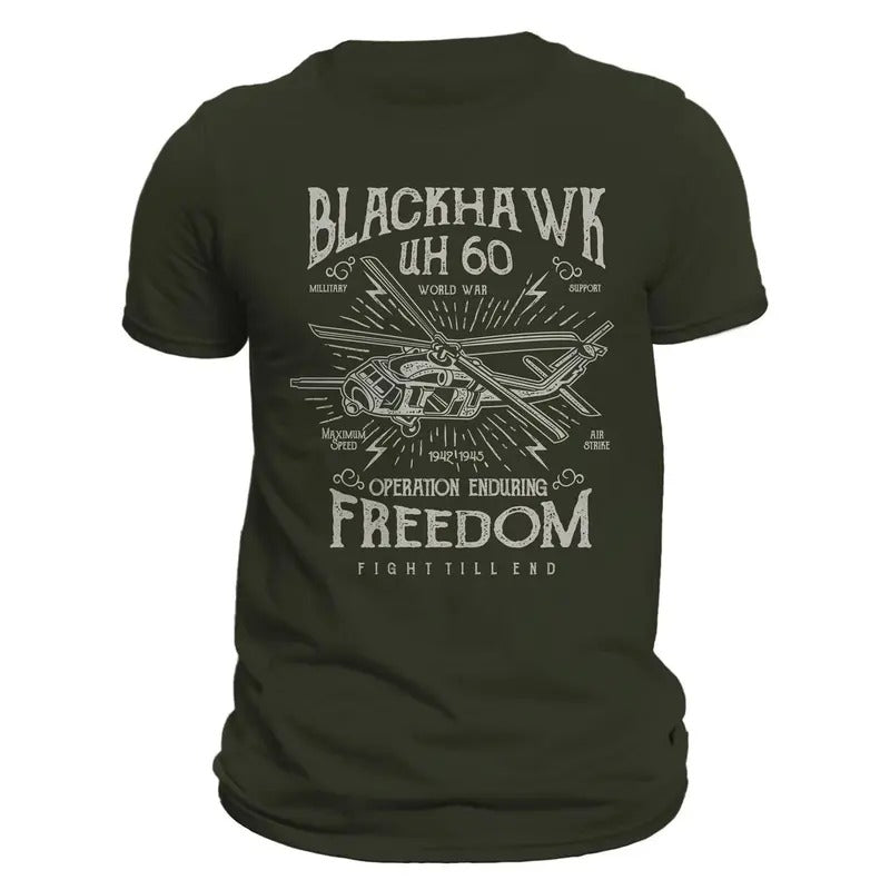 Black Hawk Air Force Military Support Men's T-Shirt Hoodie, Sweatshirt | CiraTrend.com