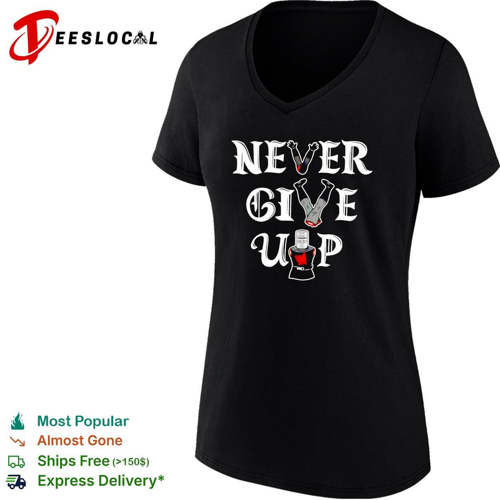 Black Knight Monty Python never give up severed limbs shirt