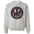 Black Leopard Happy Face Sweatshirt 'NLB' T-Shirts, Hoodie | CiraTrend.com