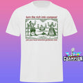 Black Lodge Press Turn The Rich Into Compost Shirt