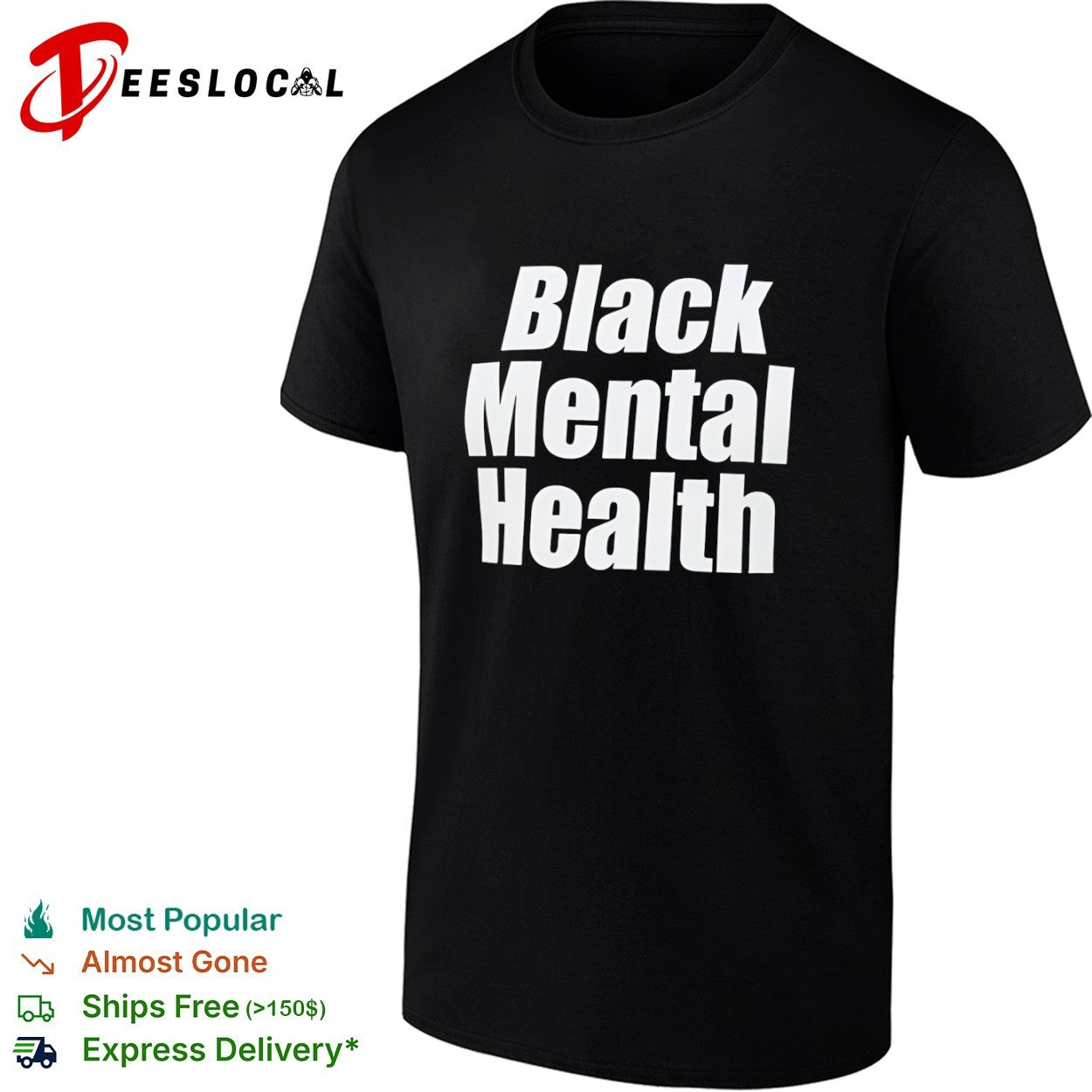 Black Mental Health shirt