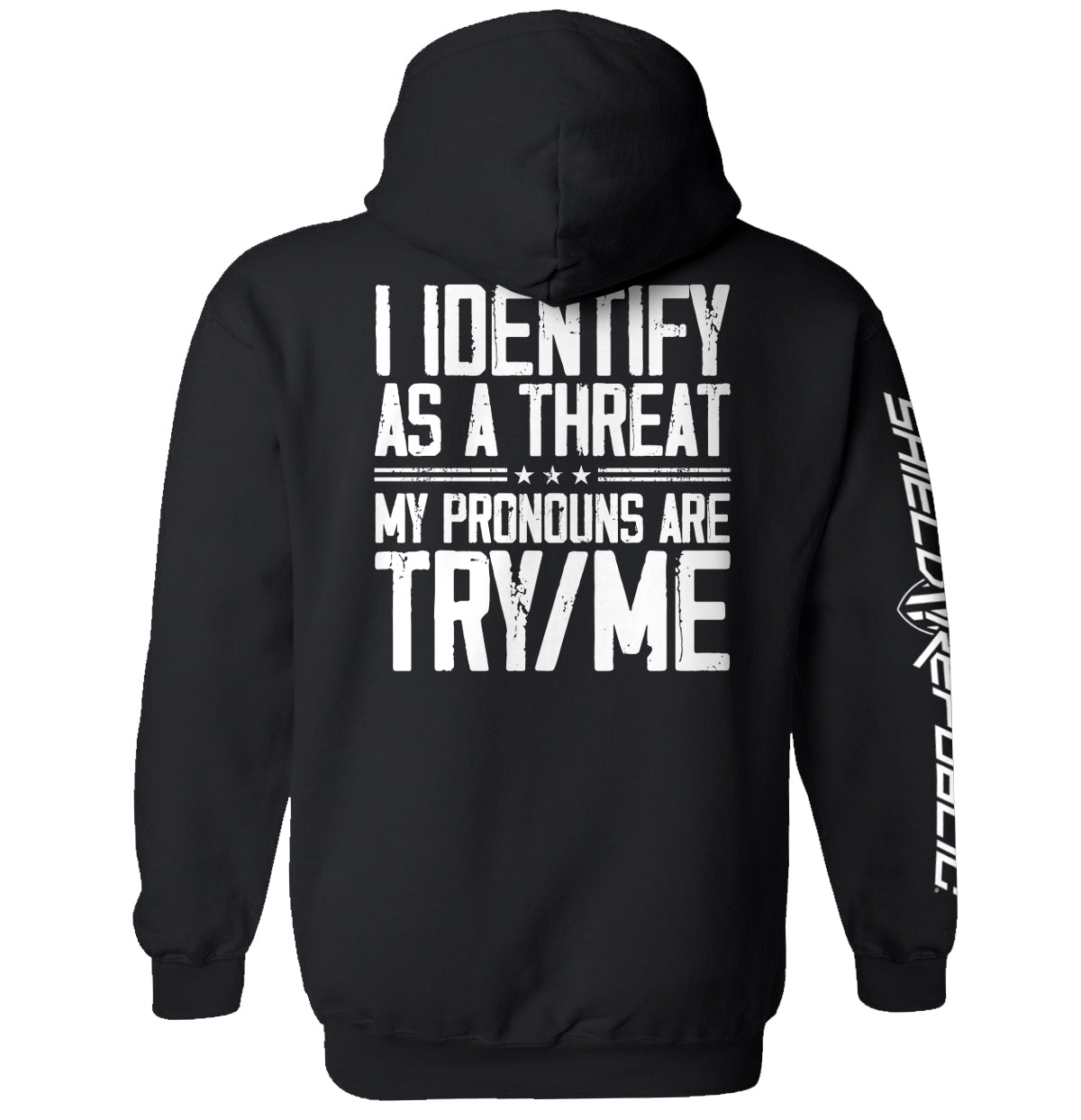 I Identify As A Threat T-Shirts, Hoodie, Sweatshirt | CiraTrend.com (Image 2)