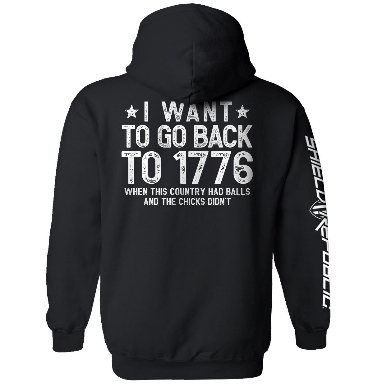 I Want To Go Back To 1776 T-Shirts, Hoodie, Sweatshirt | CiraTrend.com (Image 4)