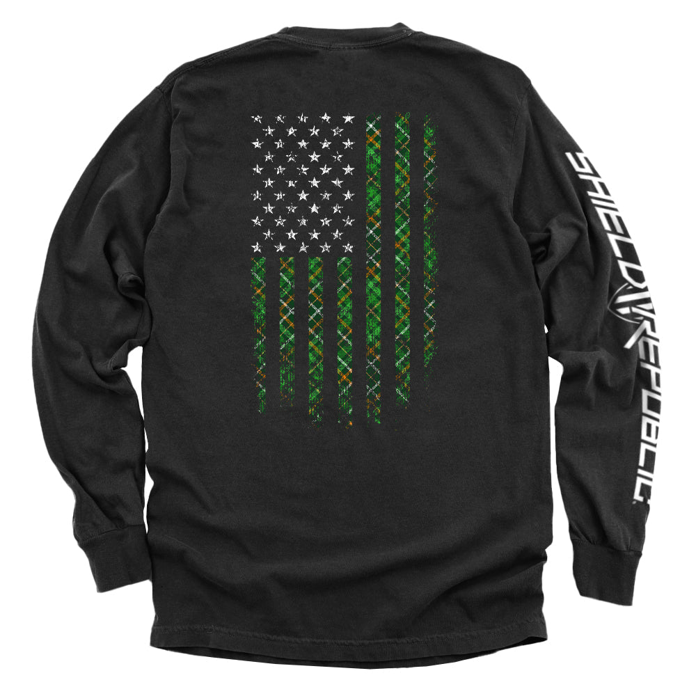 Irish Plaid American Flag T-Shirts, Hoodie, Sweatshirt | CiraTrend.com (Image 2)