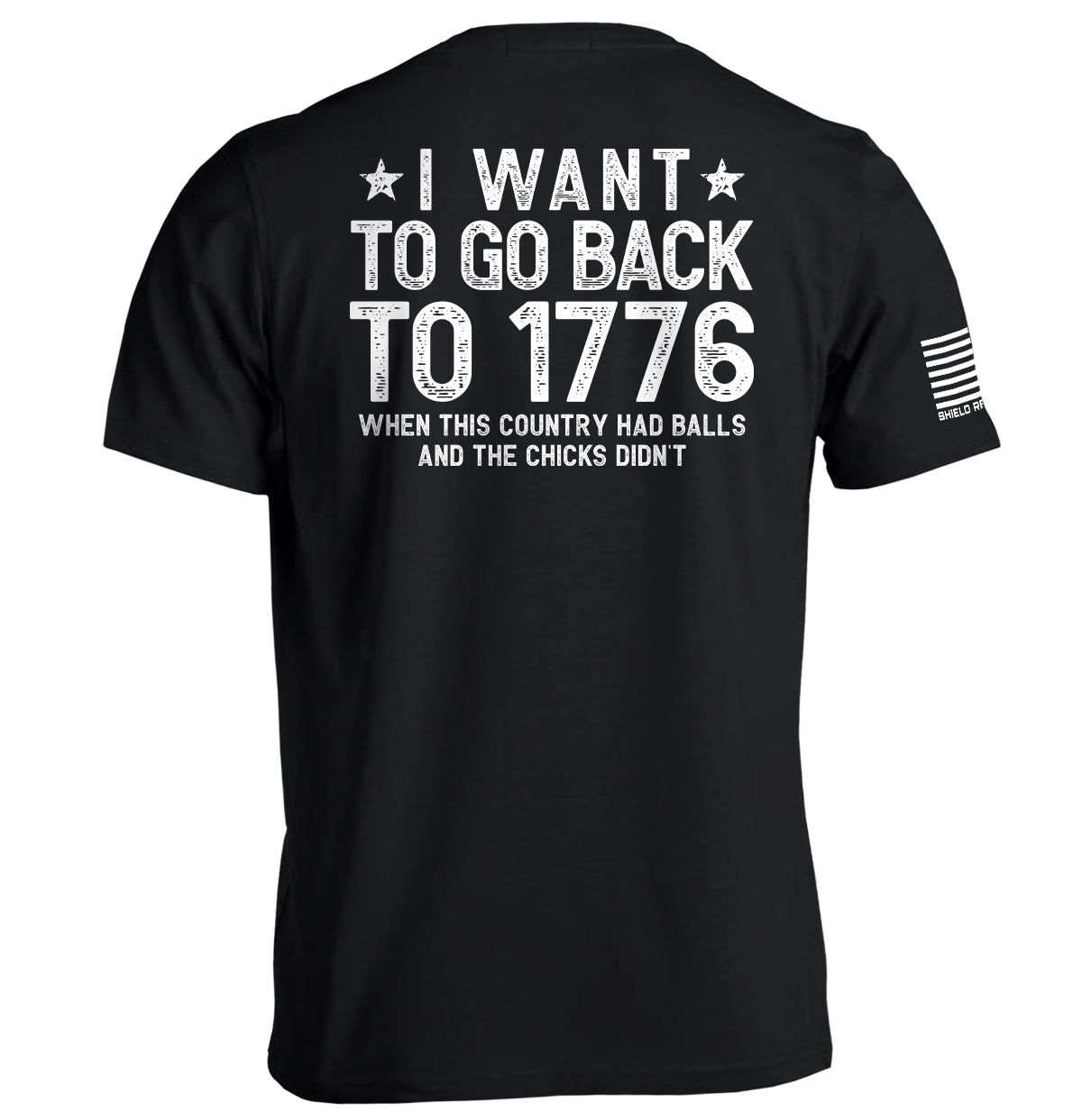 I Want To Go Back To 1776 T-Shirts, Hoodie, Sweatshirt | CiraTrend.com (Image 1)