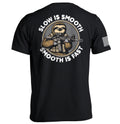 Slow is Smooth Smooth is Fast T-Shirts, Hoodie, Sweatshirt | CiraTrend.com (Image 1)