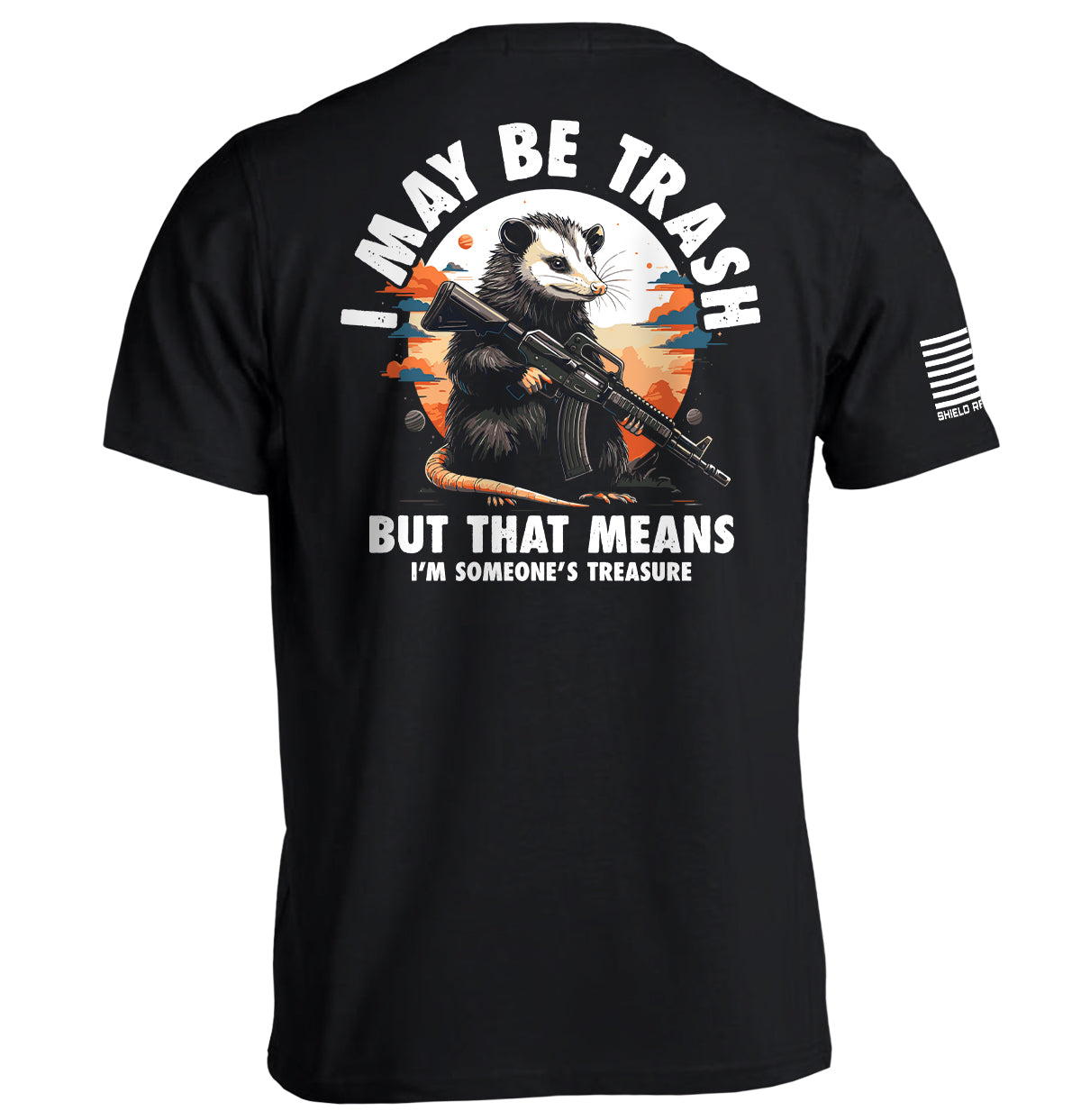 I may be trash but that means I'm someone's treasure Opossum T-Shirts, Hoodie, Sweatshirt | CiraTrend.com (Image 1)